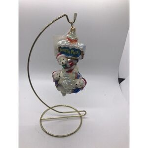 NEW‎ POLONAISE BEARY North Pole Ornament